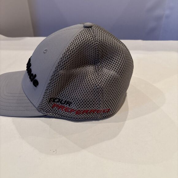 2014 TaylorMade SLDR Tour Preferred Cage Gray Hat Cap Men's S/M Fitted Flex - Picture 2 of 7